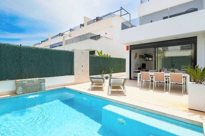 Casa de vacaciones para 6 personas, con balcón en Los Alcázares