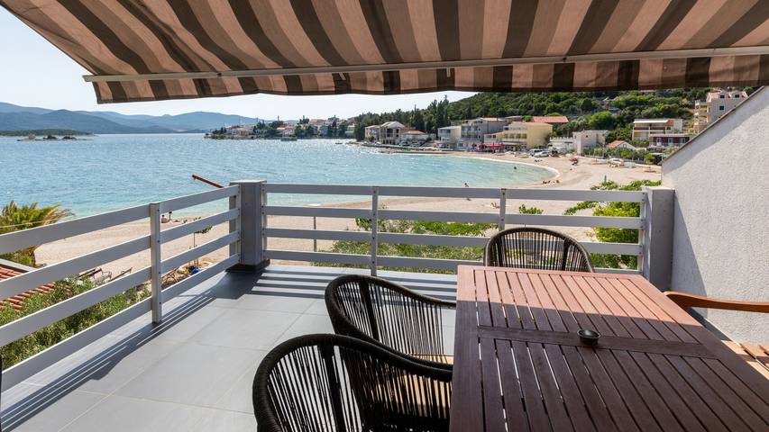 Ferienwohnung für 6 Personen, mit Balkon und Garten