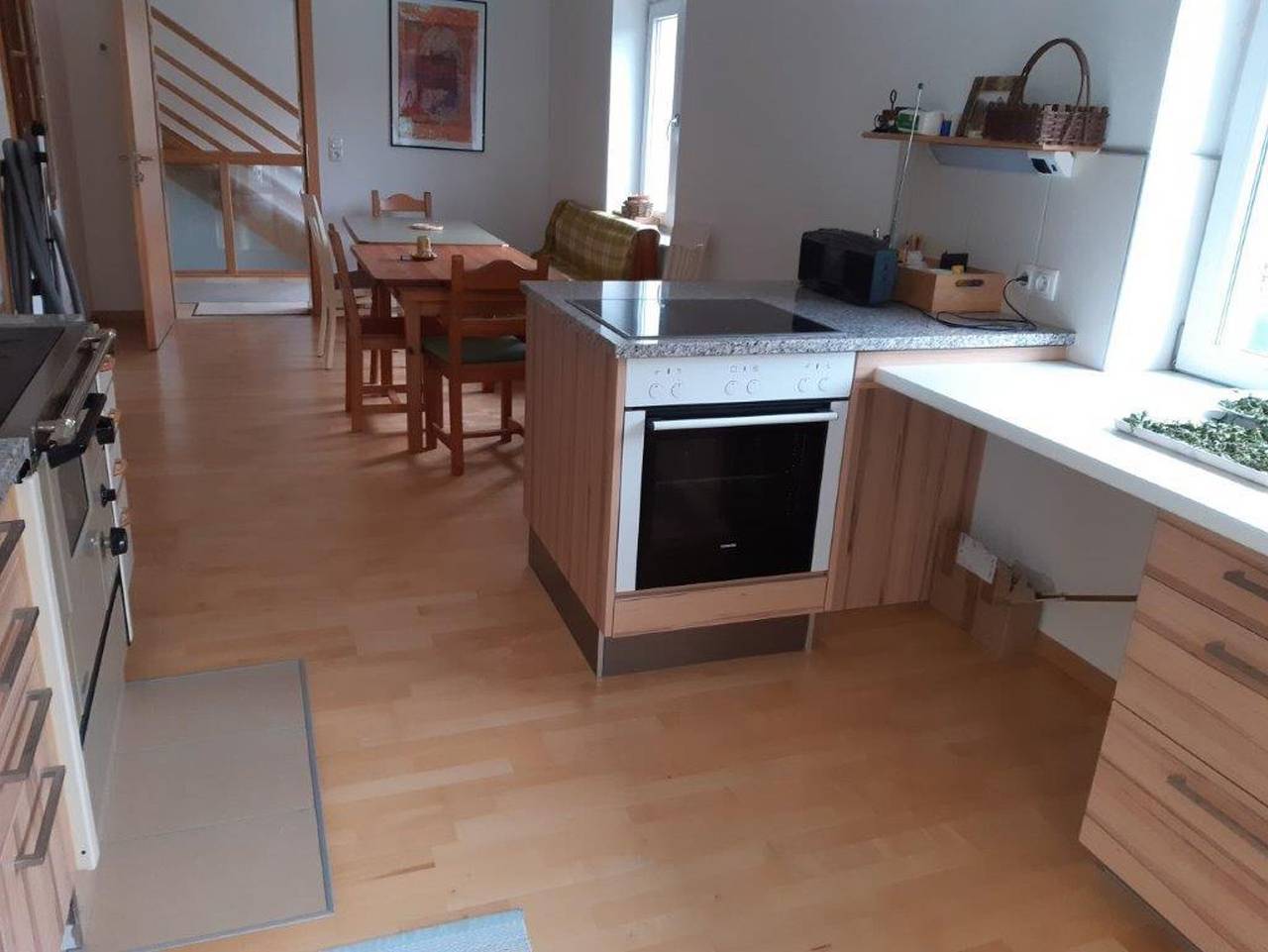 Ganze Ferienwohnung, Neue Wohnung am Fluss - Appartement/Fewo, Dusche, Wc, 2 Schlafräume in Losenstein, Steyr-Land