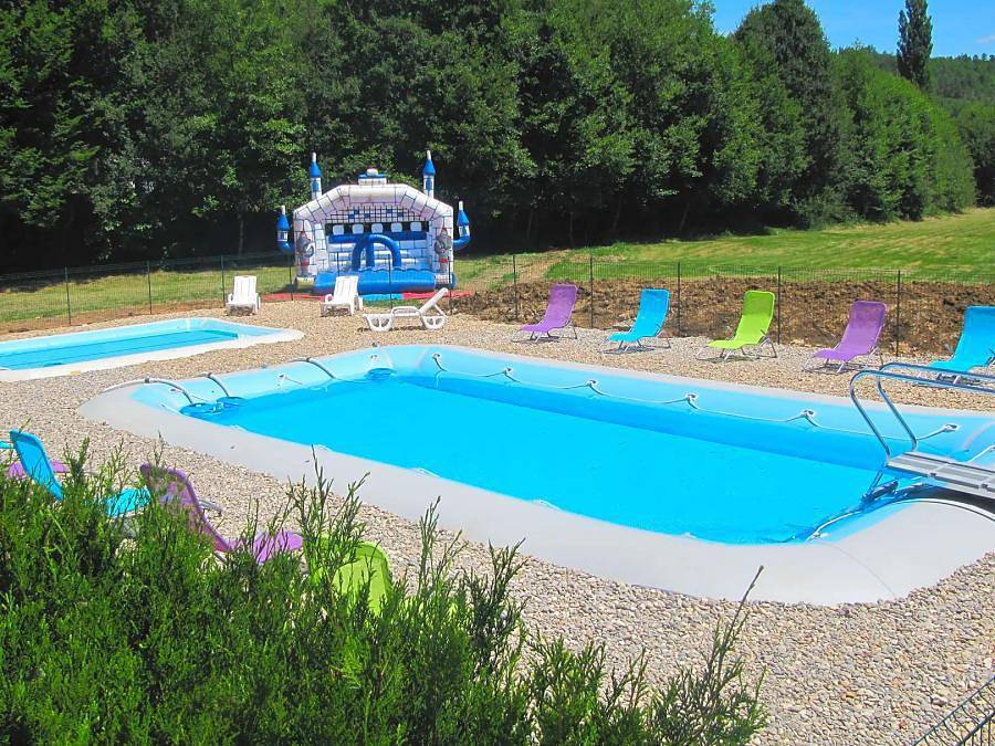 Camping Le Roc de Lavandre - Zelt 4 personen - Voll ausgestattete Lodge ohne Sanitäranlagen - Am Rand Des Fischerei-Tangs in Saint-Félix-de-Reillac-et-Mortemart, Périgord Noir