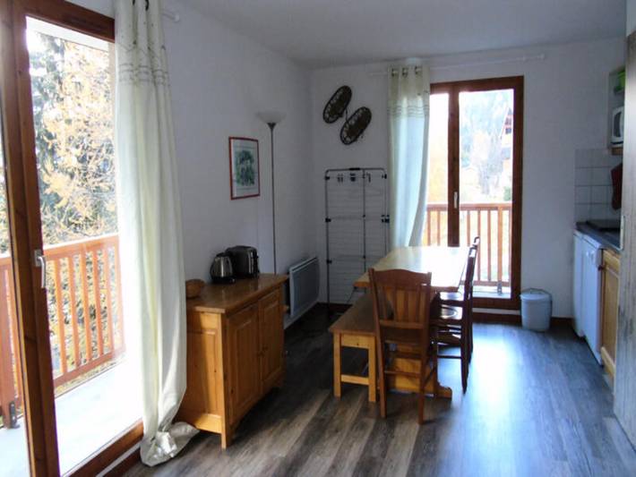 Chalet pour 6 personnes, avec balcon dans Valfréjus