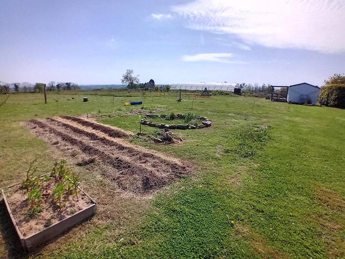 Camping pour 3 personnes, avec Jardin et Vue