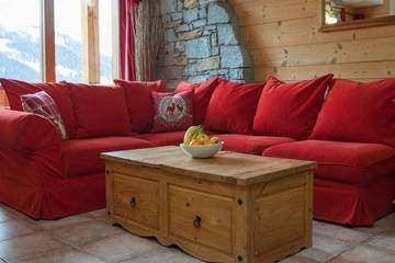 Gîte pour 4 personnes, avec balcon, animaux acceptés à Sainte-Foy-Tarentaise