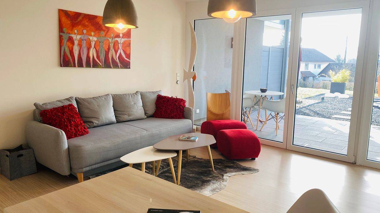 Ganze Ferienwohnung, Ferienwohnung für 3 Personen (50 m²) in Owingen in Owingen, Bodenseekreis