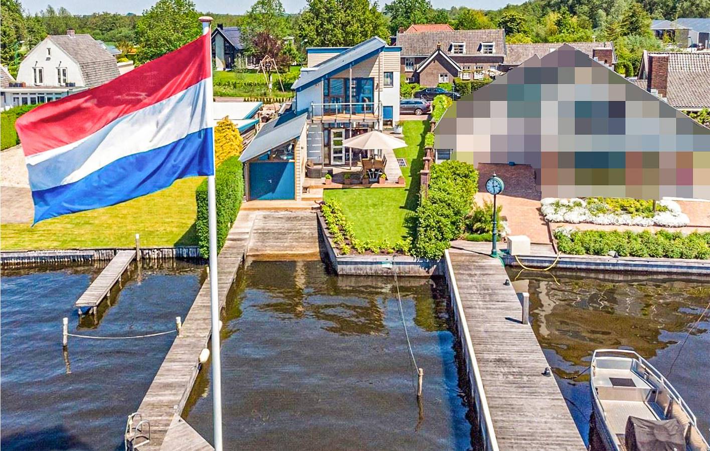 Ferienhaus für 6 Personen mit Terrasse in Groene Hart