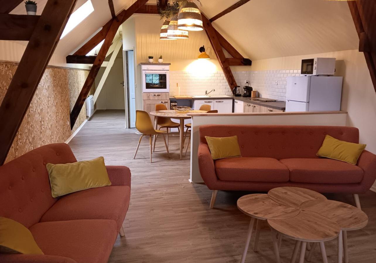 Casa de Vacaciones 'La Pause Picarde - Baie De' con Terraza Privada, Jardín Compartido y Wi-Fi in Franleu, Región de Abbeville