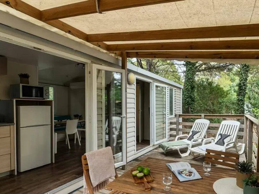Camping Sandaya La Barque  - Mobilhome 4 personnes - Cottage 3 Pièces 4 Personnes Climatisé + Tv ** in Fréjus, Côte méditerranéenne (France)