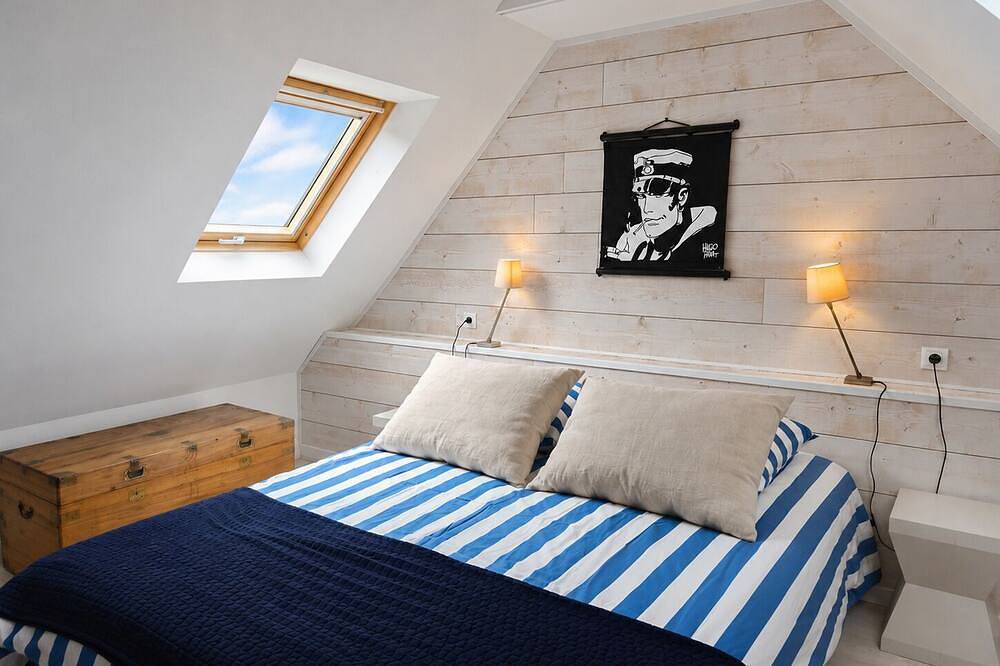 Tipoz'Immo • Ty Emma with ocean view • walking distance to the beach • garden • in Penhors, Pouldreuzic