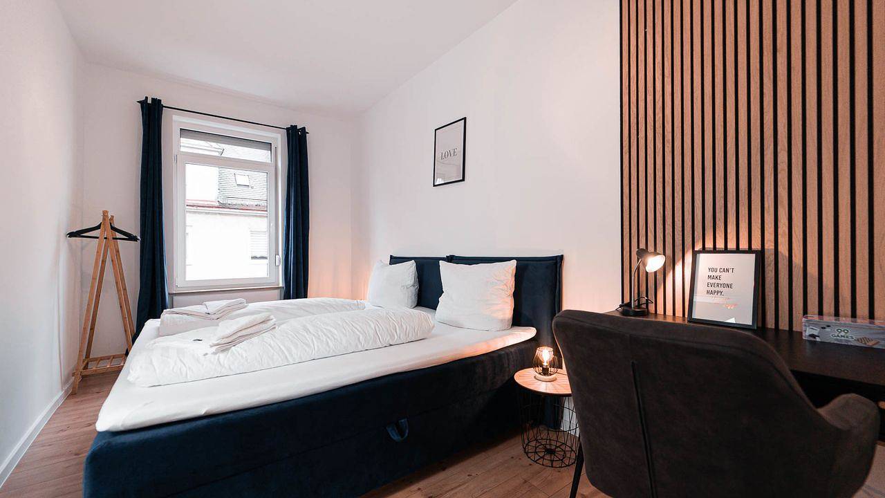 Ganze Ferienwohnung, Ferienwohnung für 8 Personen (90 m²) in Ulm in Ulm, Schwaben