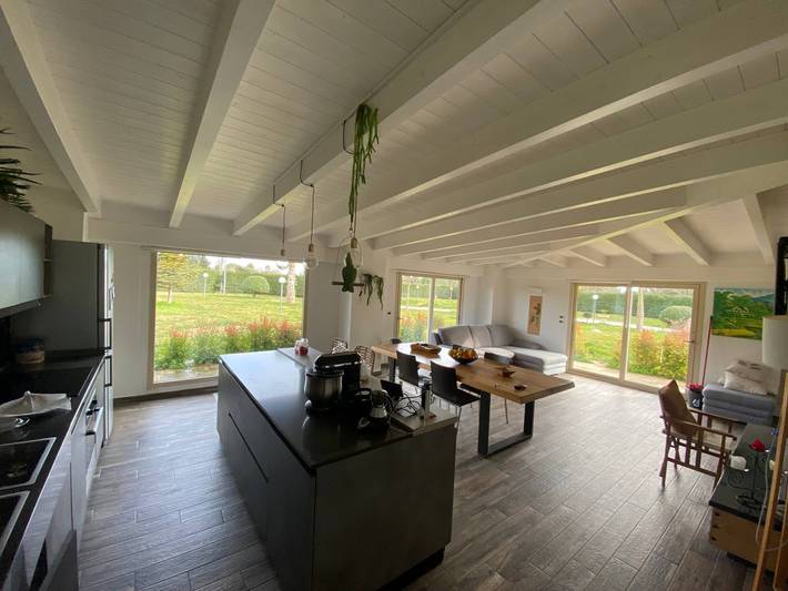 Villa per 5 persone, con panorama e giardino in Aradeo