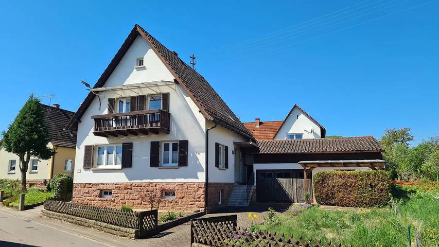 Ferienhaus für 4 Personen, mit Garten, mit Haustier