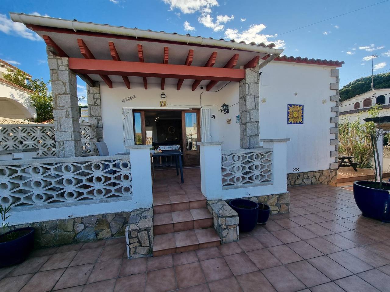 Vakantiehuis voor 8 personen met balkon/terras in L'Escala, Upper Empordà