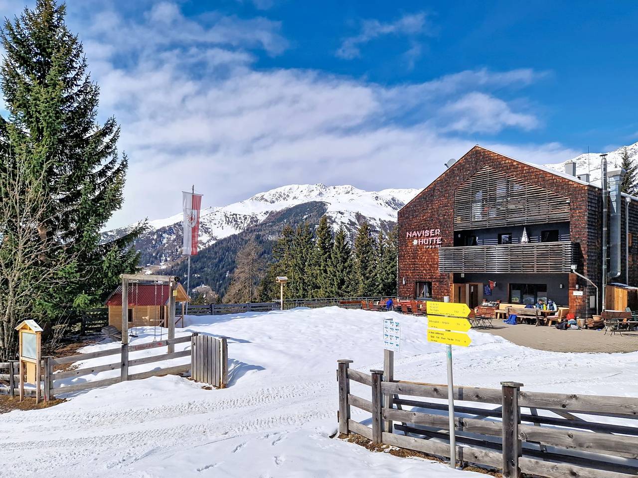Ganze Wohnung, Naviser Hütte in Tuxer Alpen, Navis