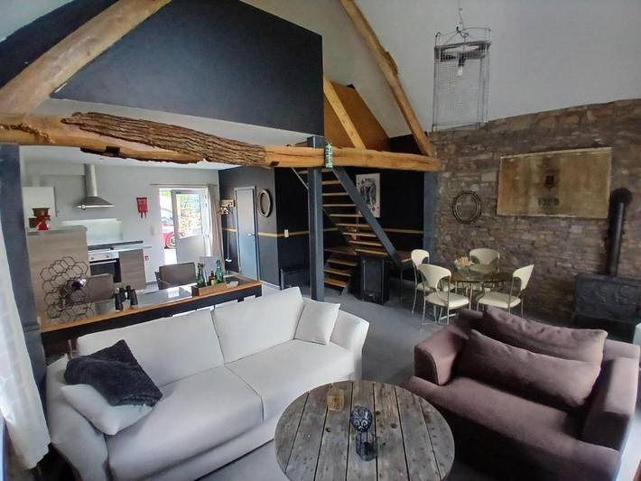 Maison d’hôte pour 4 personnes, avec jardin ainsi que vue et sauna à Ohey