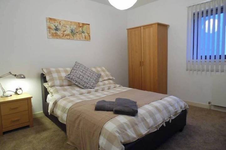 Ganze Wohnung, Moderne 2-Bett-Wohnung in der Nähe von Sse Hydro und Sec in Glasgow, Greater Glasgow und Clyde Valley