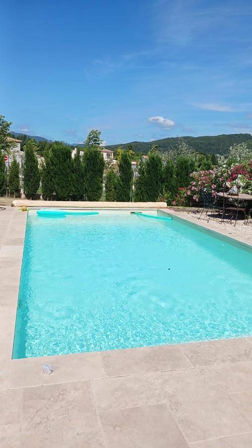 Villa pour 6 personnes, avec vue ainsi que terrasse et piscine, animaux acceptés à Vaison-la-Romaine - 4