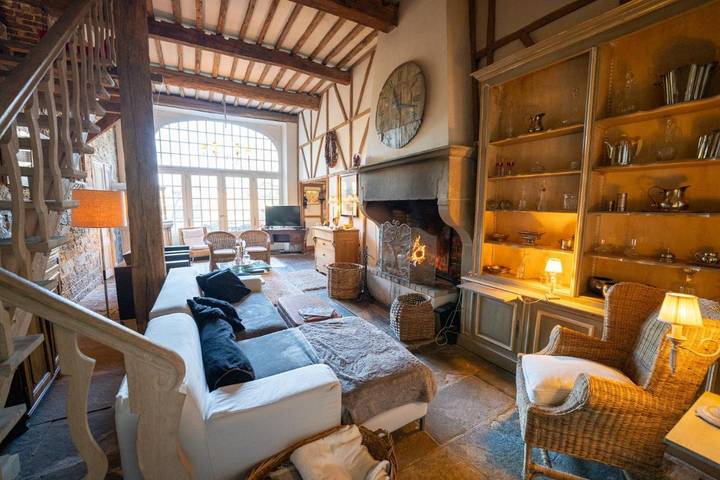 Location de vacances pour 9 personnes, avec jardin et vue à Ouffet