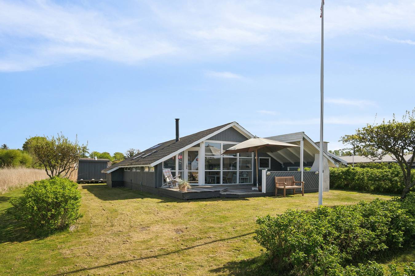 Gemütliches Sommerhaus in Føns mit Meerblick in Nørre Aaby, Kleiner Belt