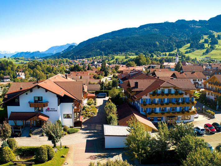 Ferienwohnung für 2 Personen, mit Balkon und Terrasse sowie Garten und Sauna in Nesselwang - 2