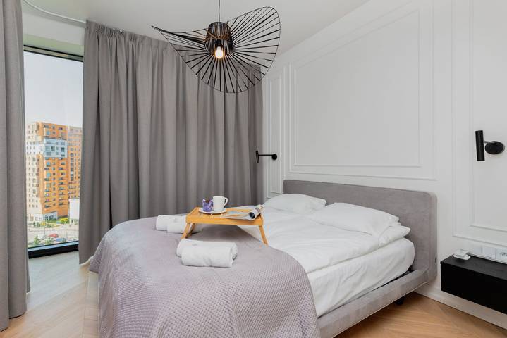 Ferienwohnung für 4 Personen, mit Balkon und Terrasse in Danzig - 2