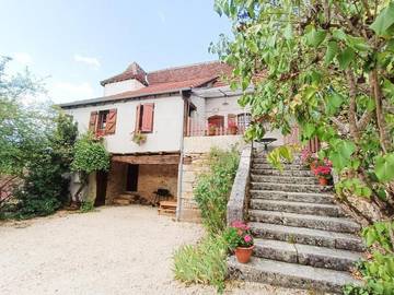 Chambre d’hôte pour 2 personnes, avec jardin dans le Lot
