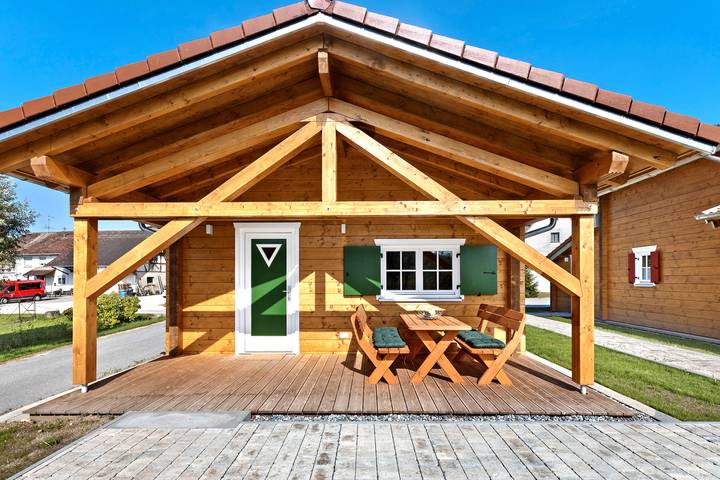 Chalet voor 6 personen aan de Bodensee
