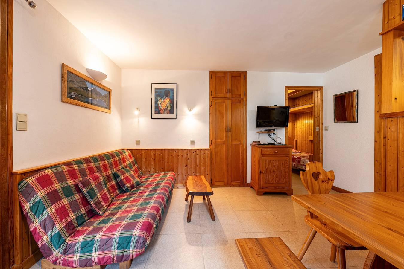 Appartement entier, Appartement 'La Bévéria 5' avec terrasse privée et jardin partagé in Pralognan-la-Vanoise, Massif de la Vanoise