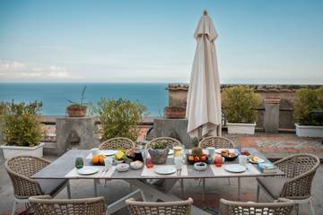 Villa per 8 Persone in Praiano, Costiera amalfitana, Foto 3