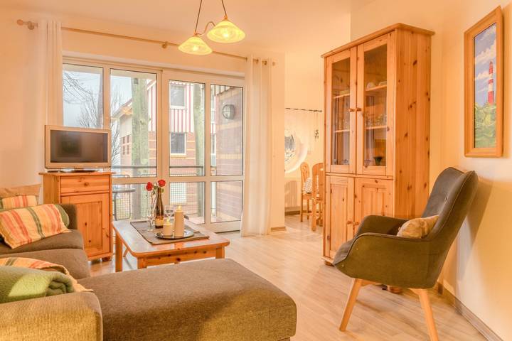 Ferienwohnung für 3 Personen, mit Balkon in Bernsteinbäder