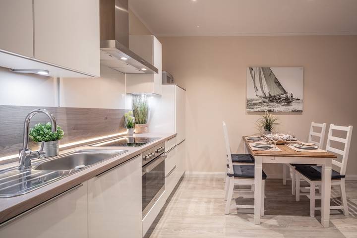 Ferienwohnung für 2 Personen, mit Whirlpool und Terrasse sowie Garten und Sauna in Westermarkelsdorf - 3