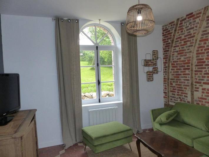 Gîte pour 8 personnes, avec vue ainsi que terrasse et jardin dans Blainville-Crevon
