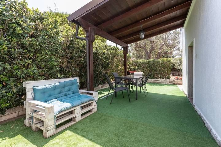 Ferienhaus für 5 Personen, mit Garten, mit Haustier