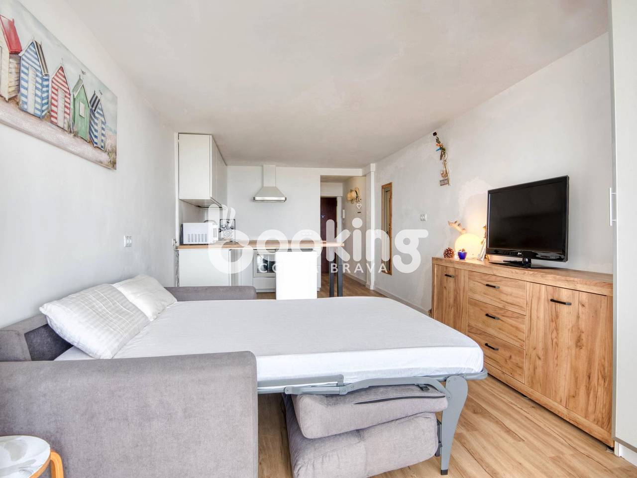Geheel vakantieappartement, Vakantieappartement voor 2 personen met uitzicht op zee in Platja d'Aro, Costa Brava