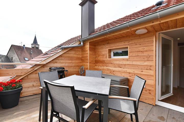 Gîte pour 4 personnes, avec vue et terrasse à Stosswihr - 2