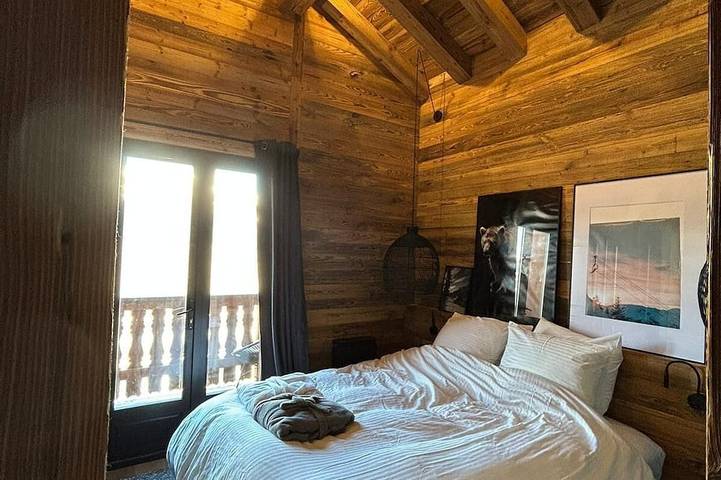 In Pistennähe! Familiäres Chalet mit Jacuzzi, Hammam, Sauna, in La Plagne, Aime-la-Plagne