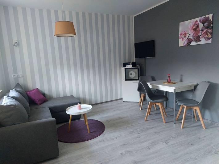 Apartamento entero, Apartamento 'Ferienwohnung Am Hirtenplatz' con terraza compartida y Wi-Fi in Freiberg (Sajonia), Chemnitz (region)