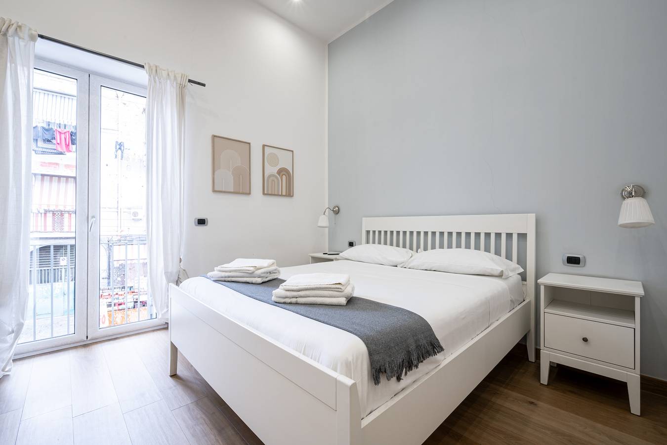 Cały apartament, Apartament wakacyjny dla 2 osób z balkon in Neapol, Prowincja Neapol