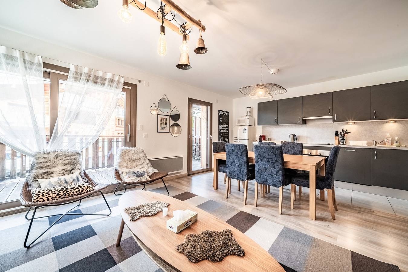 Appartement entier, Appartement moderne T3 Cocooning Tout Confort à Châtel, 6 personnes in Chatel, Les Portes du Soleil