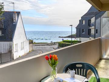 Gîte pour 4 personnes, avec terrasse dans Port Haliguen