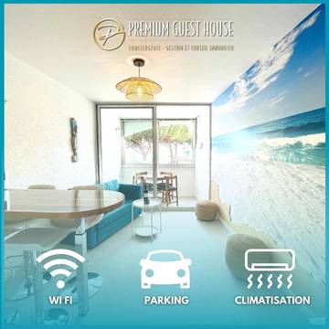 Gîte pour 3 personnes, avec balcon, animaux acceptés dans Le Couchant