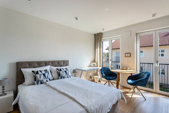 Ganzes Studio, Einzimmerapartment 'Bruckmühl 27qm' mit Wlan in Bruckmühl, Landkreis Rosenheim