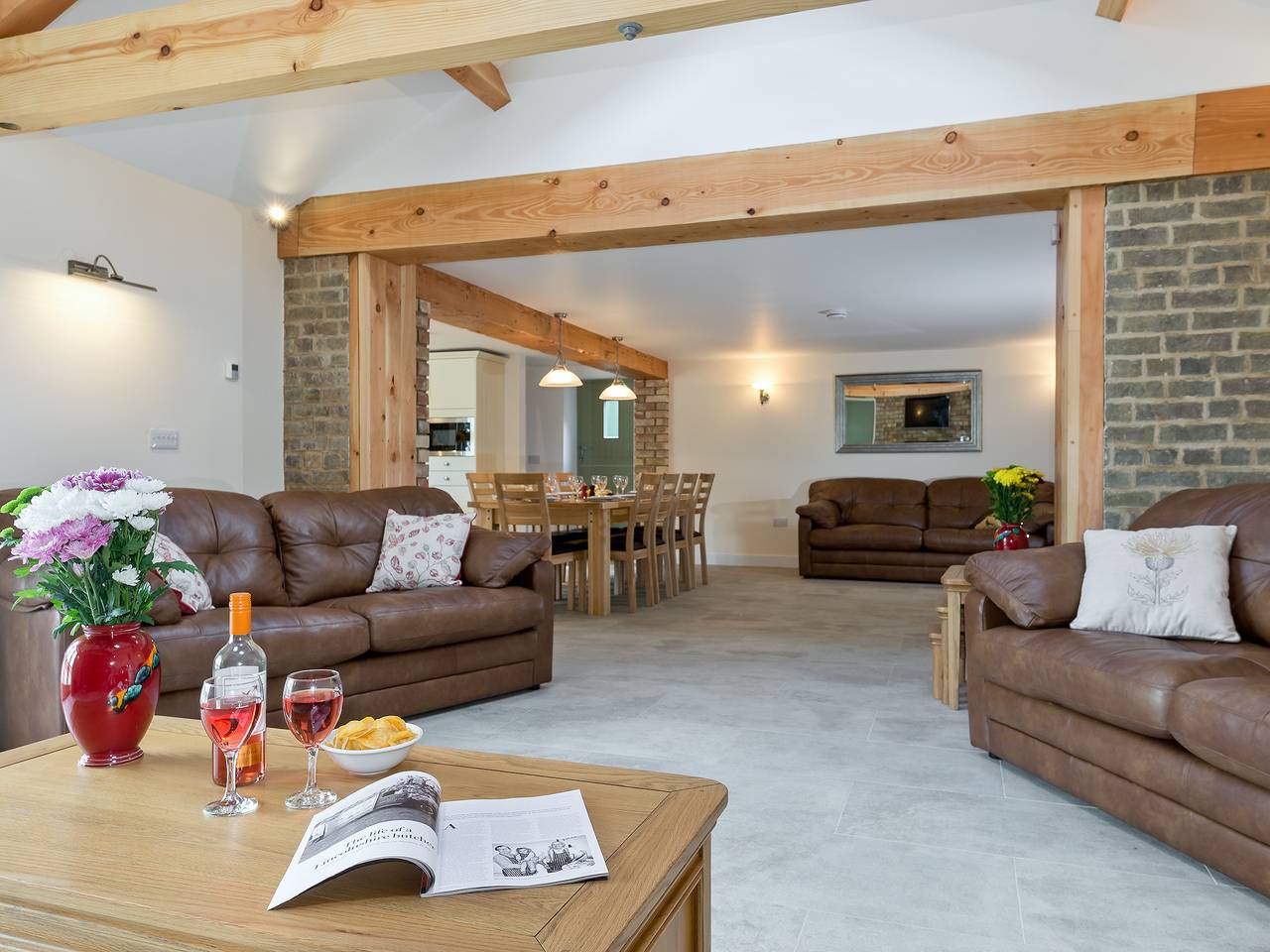 Eastlands Barn in East Barkwith, Lincolnshire