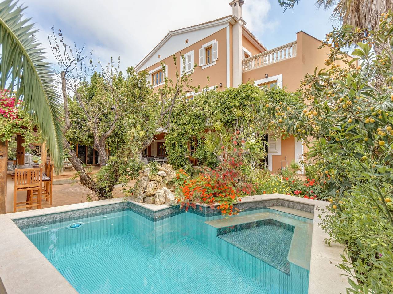 With panoramic views in the mountains - Villa Son Maó in Andratx, West Majorca