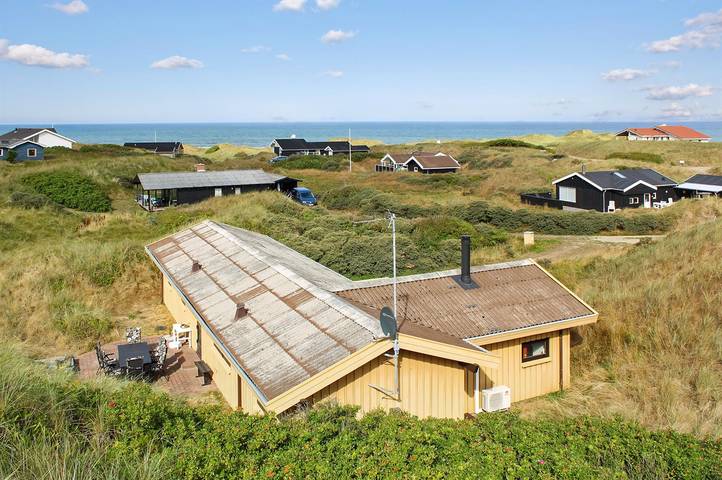 Ferienhaus für 6 Personen, mit Terrasse in Grønhøj Strand