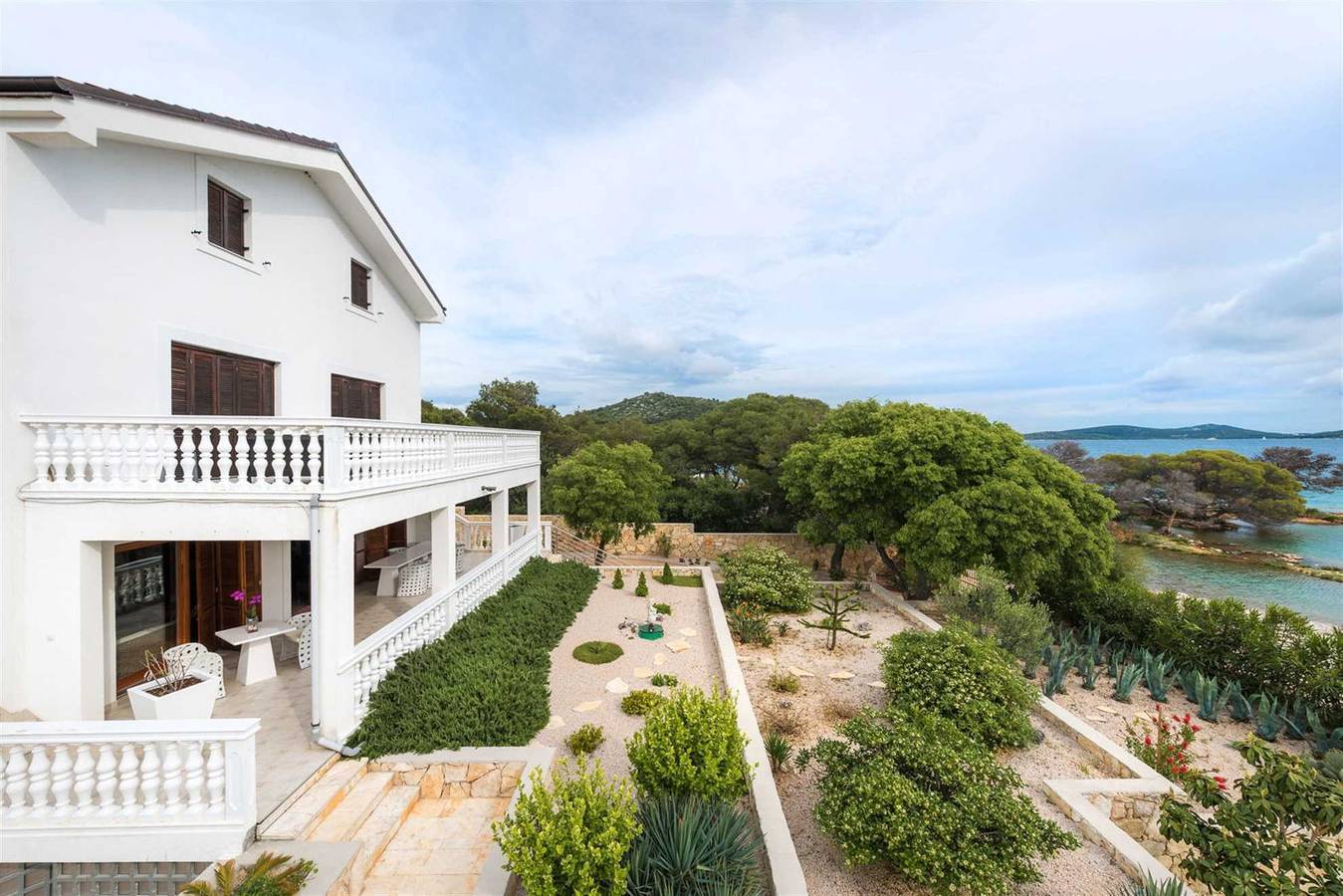 Villa pour 16 personnes avec balcon in Tisno, Šibenik-Knin