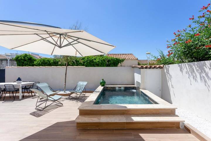 Villa pour 8 personnes, avec jardin et piscine à Mauguio - 2