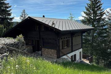 Gîte pour 4 personnes, avec balcon dans Axalp
