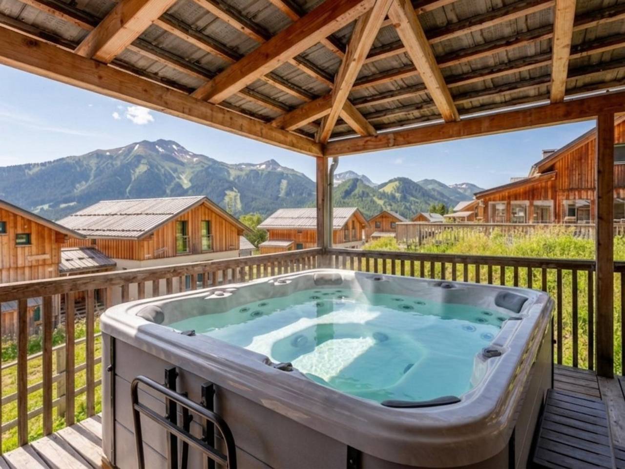 Chalet in the mountains with sauna and hot tub in Rottenmanner und Wölzer Tauern, Hohentauern