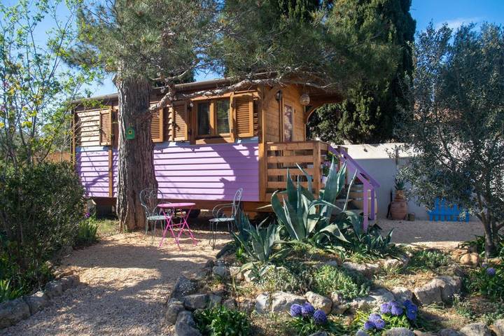 Maison d’hôte pour 2 personnes, avec Balcon et Terrasse ainsi que Jardin et Vue à Arles - 3