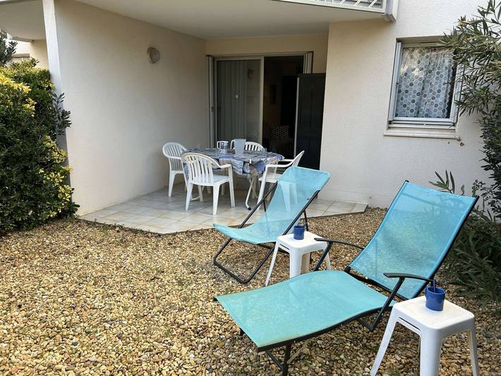 Appartement de vacances pour 4 personnes, avec piscine et terrasse au Le Grau-du-Roi